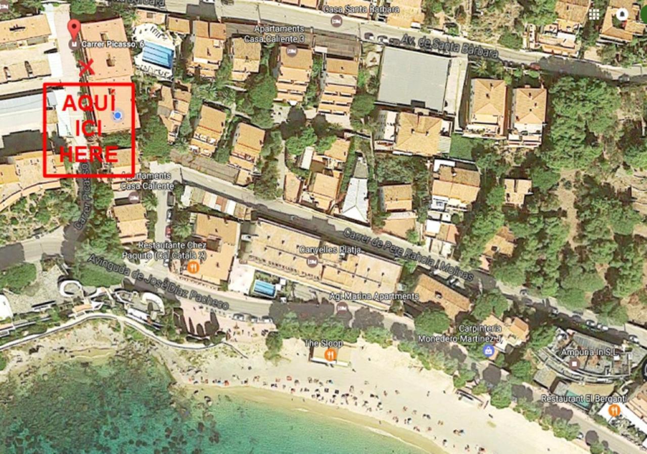 Apartamento Para Familias A 50 Metros De La Playa 罗萨斯 外观 照片